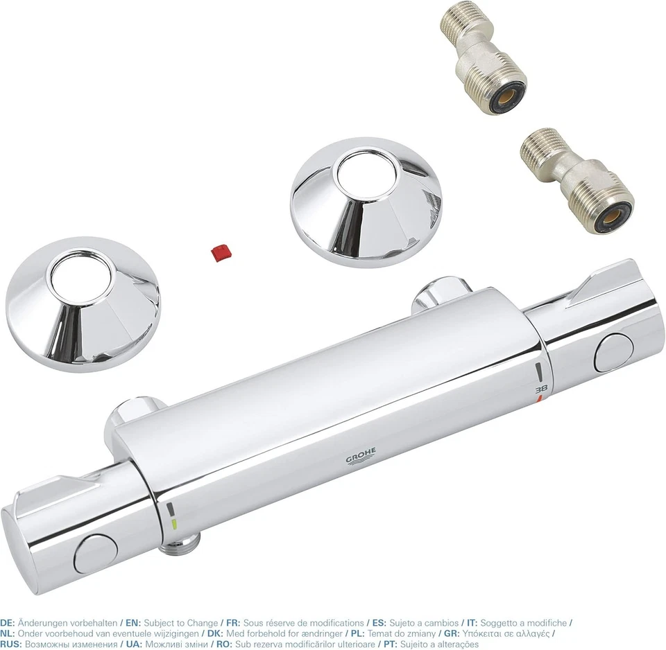 Grohe Grohtherm 800 Miscelatore Termostatico per Doccia 34558000, Cromo, - Immagine 3 di 4