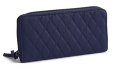 Vera Bradley Women's Large Tab Wallet in peacoat - brand new w tags