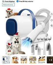 AIRROBO PG10 Dog  Cat Grooming Vacuum with Pet Clippers Low Noise US