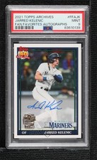 2021 Archives Fan Favorite 1991 Topps Jarred Kelenic PSA 9 Rookie Auto RC 06bg