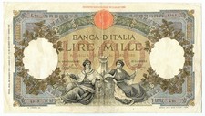 1000 LIRE CAPRANESI REPUBBLICHE MARINARE REGINE FASCIO ROMA 20/03/1941 BB/BB+