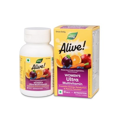 Nature�s Way Alive Women�s Ultra Multivitamin 60 Veg Tablets - Total Wellness