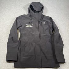The North Face Apex Flex Womens M Black Full Zip Hooded Jacket Company Logo