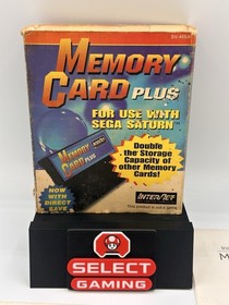 Sega Saturn Memory Card Plus Interact 8MB Direct Save New