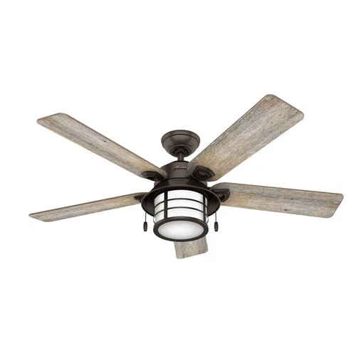 Hunter Fans - Key Biscayne 54 Inch Ceiling Fan with LED Light Kit and Pull - Picture 1 of 4