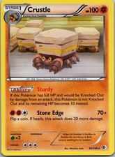 Crustle 85/149 Holo Rare Boundaries Crossed Pokemon Lightly Played on eBay