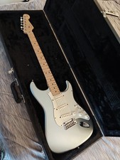 American Deluxe Strat Plus 2014 Mystic Blue Ice Fender Stratocaster