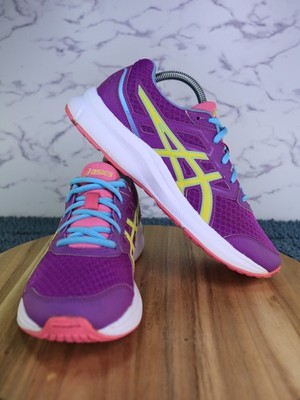 ASICS JOLT 3 Grade School Low Running Shoes Sneaker Purple 1014A242-500 Men Sz 7