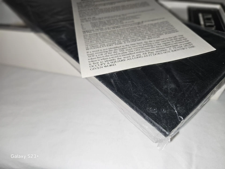 PICTIONARY 1987 Board Game Parker Vintage Quick Draw Charades Contents Are New - Image 4 of 4