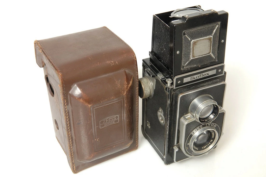 ✓ ZEISS IKOFLEX TLR IIA (852/16) 7.5CM, 75MM 3.5 OPTON TESSAR T 