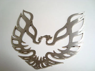 Nuevo y Metal Firebird Trans AM Guardabarros Emblema Formula Pontiac Acero Inoxidable Foto 4 de 4