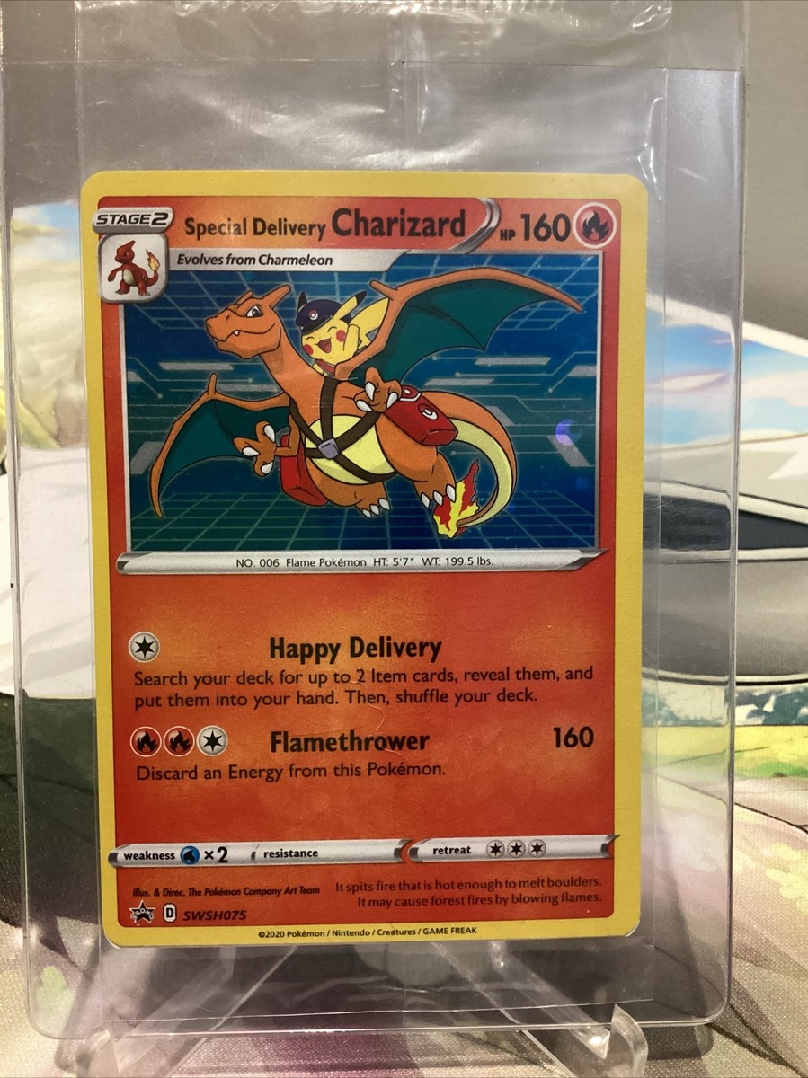 Pokémon Special Delivery Charizard Promo Swsh075 Factory