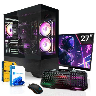 Gaming PC Set Ryzen 9 5900XT 4060 Ti 16GB 32GB 3600MHz Corsair C18 Vengeance LPX