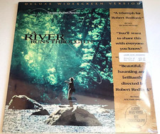 A River Runs Through It - Laserdisc Deluxe Widescreen Edition - Brad Pitt. New