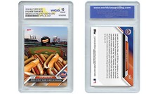 2024 Topps Now NY METS Breaks Citifield HOT DOG Record Card #146 - GEM MINT 10