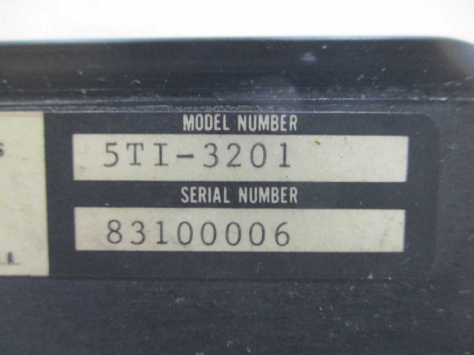 Texas Instruments 5TI-3201 Temporizador Digital Módulo de Acesso Contador 5TI3201 - Imagem 4 de 4