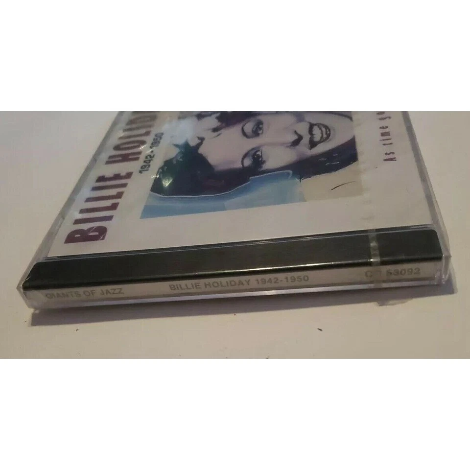 As Time Goes By Billie Holiday 1942-1950 CD Sealed Giants of Jazz Italy 1999 Foto 4 de 4