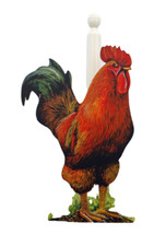 Cockerel Kitchen Roll Holder - Roosters Cockerels - Cockerel Gift - OF12-KRH