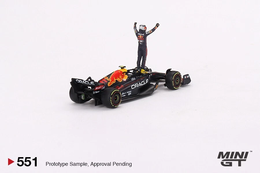 Mini GT 1:64 Red Bull Racing RB18 #11 Sergio Pérez 2022 Monaco Winner MGT00551 - Image 4 of 4