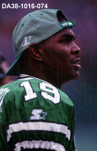 Keyshawn Johnson - 1996-99 New York Jets - set of nine 35mm color slides - Picture 5 of 9