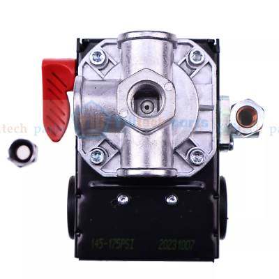 #ad #ad Air Compresr Pressure Switch CW214300AV 175 145 PSI For Campbell Hausfeld $58.90
