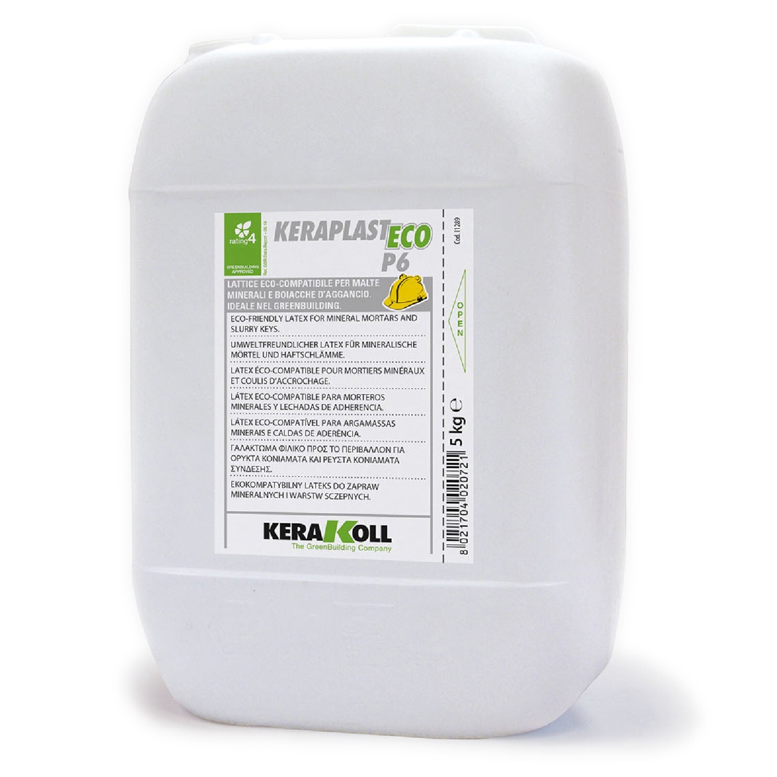Kerakoll KERAPLAST ECO P6 lattice primer incremento adesione malte minerali 5 KG