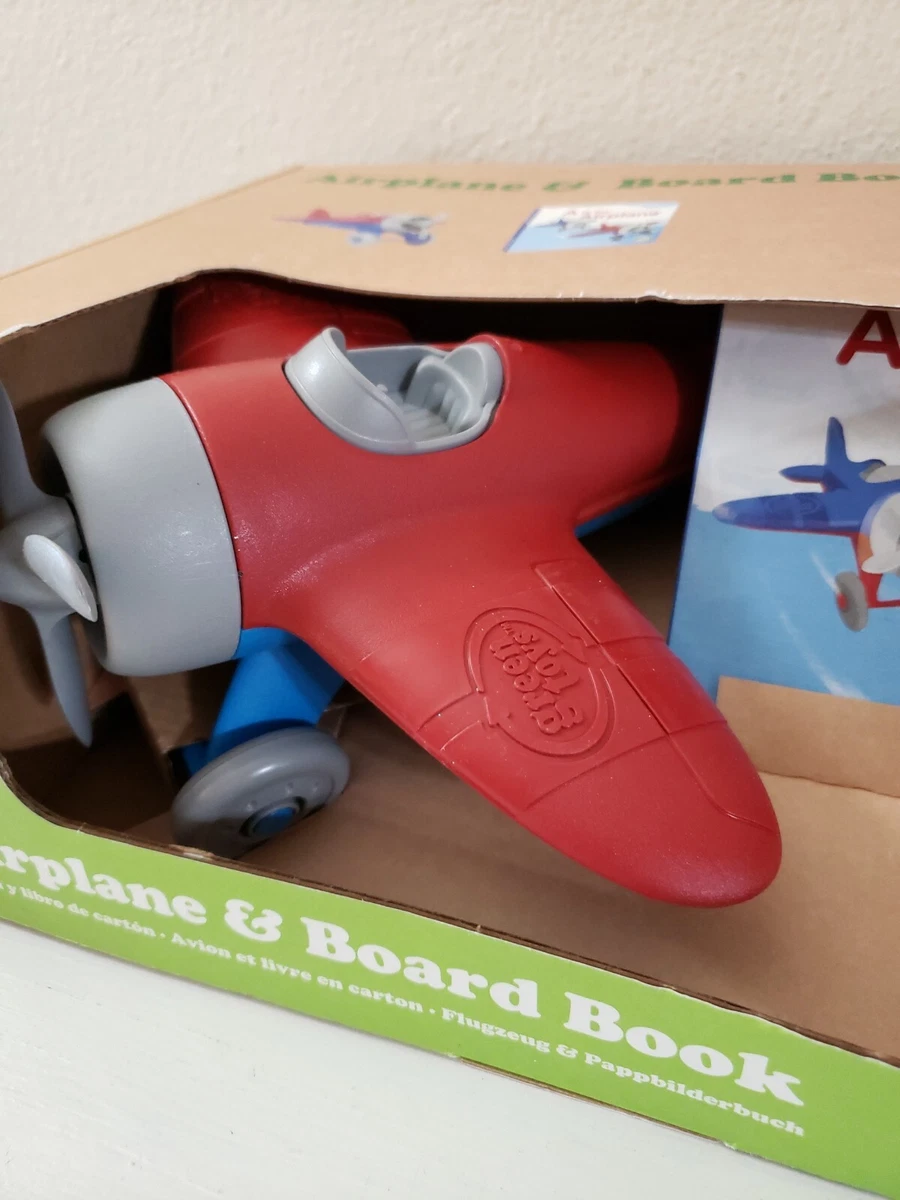 Green toys airplane hotsell and board book