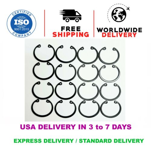 16 NEW piston wrist pin retainers internal circlips locks Chevy SBC .927 clips - Picture 1 of 6