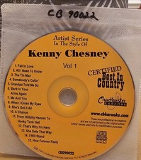 90022 KENNY CHESNEY     CHARTBUSTER KARAOKE LOT SH