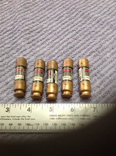 Fusetron FRN-R3 Fuses Lot Of Five | eBay
