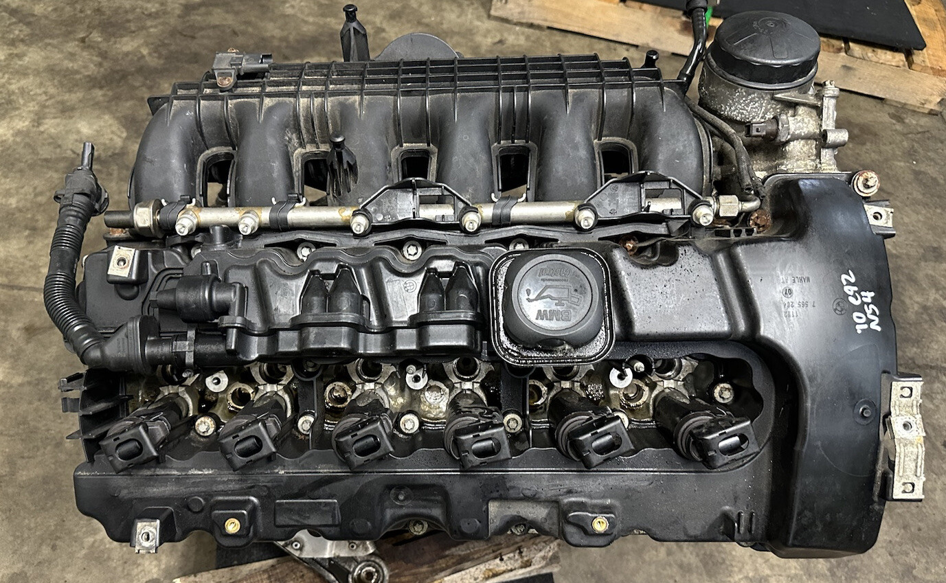 0710 BMW E88 E92 E93 135 335 535 Long Block 6 Bolt N54 ENGINE MOTOR W