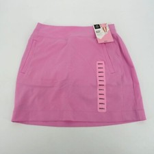 Members Mark Women's Stretch Woven Active Skort Pink S NWT