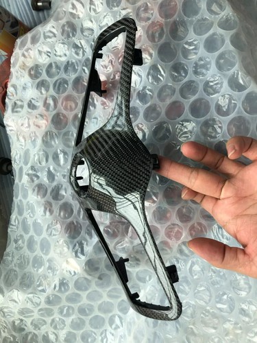 FOR MASERATI GRANTURISMO CARBON FIBER CLOCK AC BEZEL WITH REPLACEMENT FLAPS - Bild 11 von 11