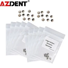 20 Bags AZDENT Dental Orthodontic Lingual Button for Bondable Round Monoblock