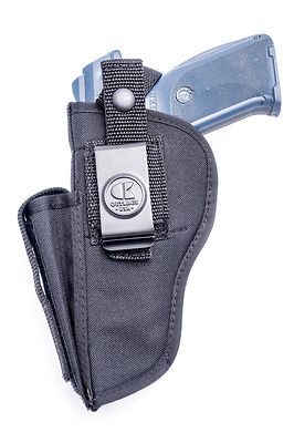 FN FNS9, FNS40 Long Slide | OWB Outside Pants Holster w/ Mag Pouch. MADE IN USA