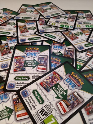 Pokemon TCG Live - x35 Redeemable Cards