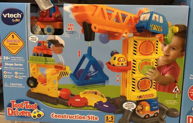 vtech toot toot parking tower