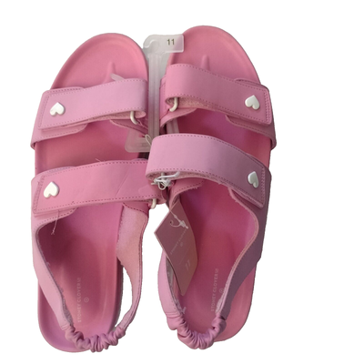 Women's Stoney Clover Lane x Target Pink Heart Two Strap Sport Sandals Size  11 | eBay