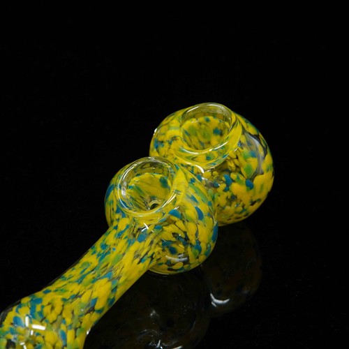 5 Zoll handgefertigte bunte berauschende Doppelschale Rauchschale Glaspfeifen - USA Verkäufer - Bild 18 von 18