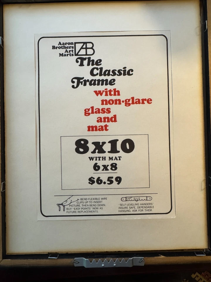 Dibujo original a pluma y tinta 1966 botella de pescado Antinori Bianco MCM arte del vino firmado Foto 3 de 4