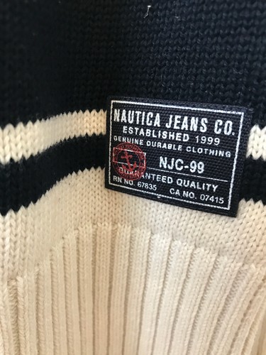 Vintage Mens Nautica Jeans Co sweater 