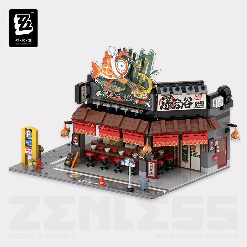 Official Zenless Zone Zero Scene Assembly Toy ZZZ Model Ornament