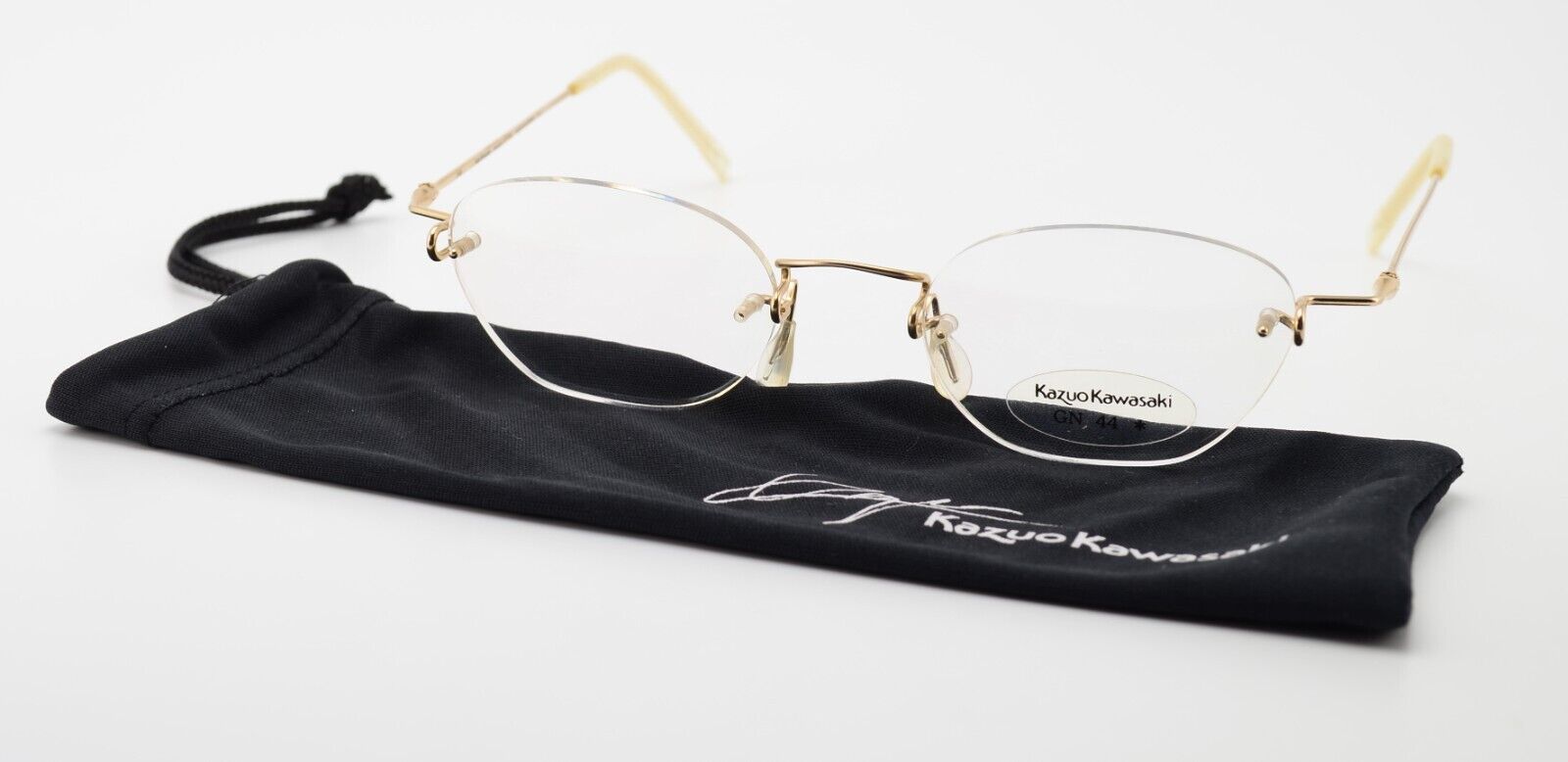 KAZUO KAWASAKI Glasses Spectacles Gn 44-19 140 Kooki MP-21336.6oz