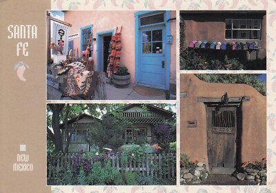 Alte Postkarte - Santa Fe New Mexico