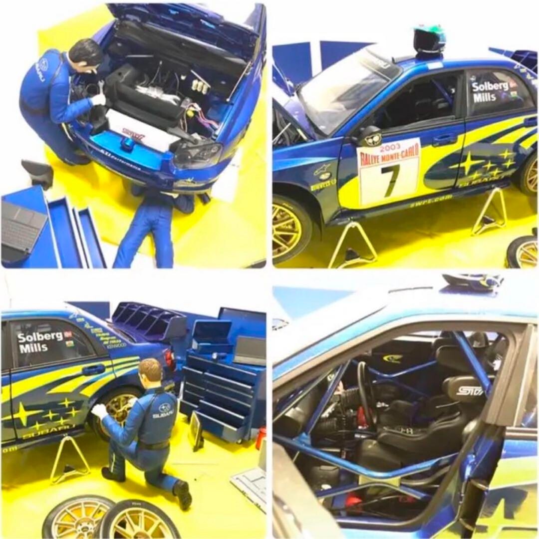 Hachette 1/8 Subaru Impreza WRC 2003 Complete Assembled Model Car