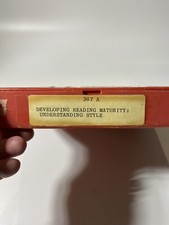 16MM FILM EDUCATION FILM, DEVELOPING READING MATURITY: UNDERSTANDING STYLE 1964