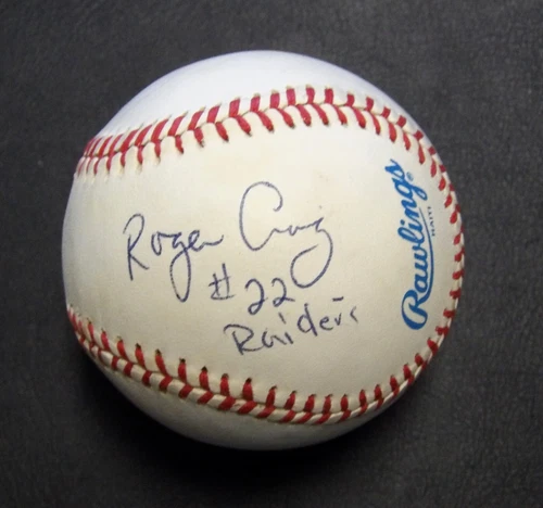 Roger Craig Football Player Signed Official American League Baseball JSA Authen