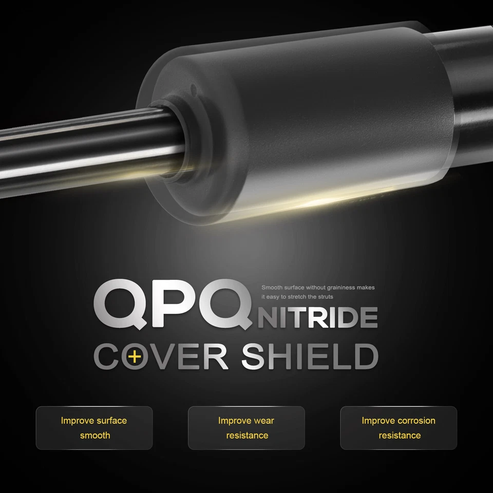 2 piezas soportes de elevación amortiguador puntal escotilla trasera para Mazda 2 2015 2016-2020 hatchback Foto 4 de 4