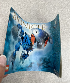 Lego Bionicle 8578 Gahlok Kal Complete Canister Instructions Booklet Krana