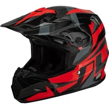 GMax MX-96S Splinter Helmet - Black/Red - 2XL D2961158